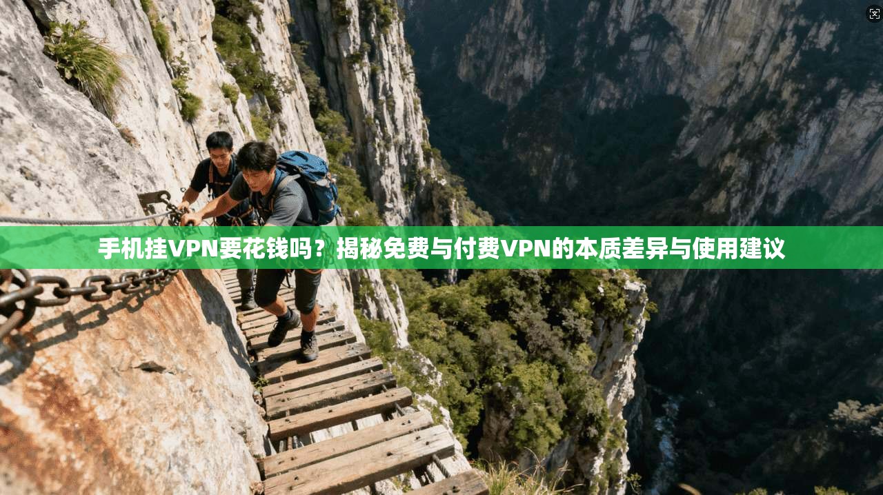 手机挂VPN要花钱吗？揭秘免费与付费VPN的本质差异与使用建议