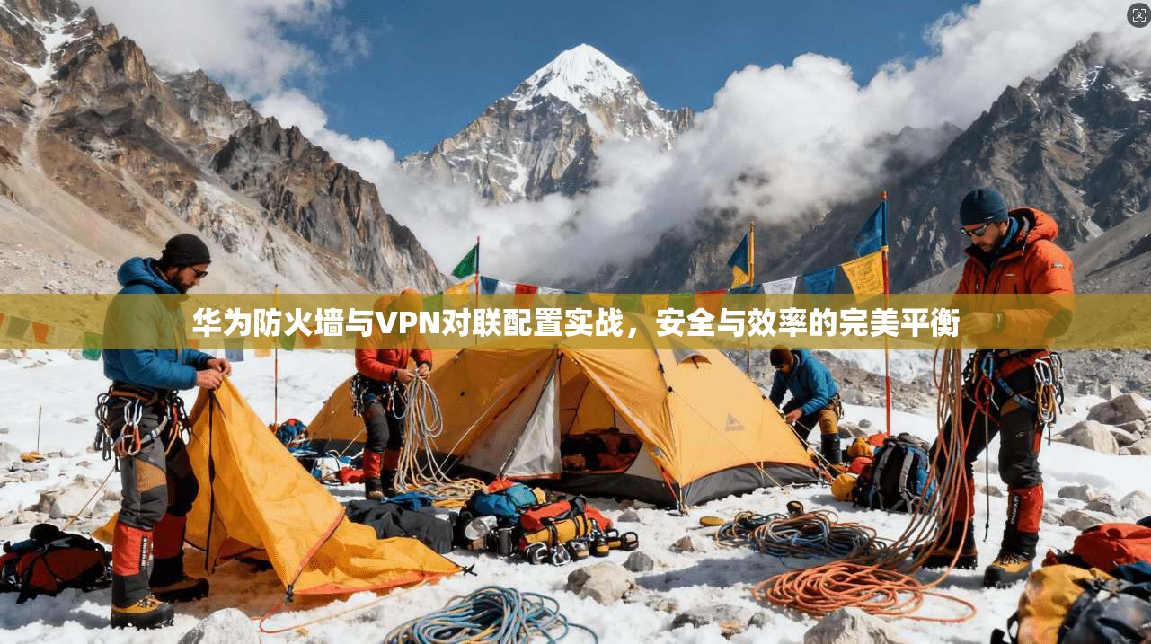 华为防火墙与VPN对联配置实战,安全与效率的完美平衡