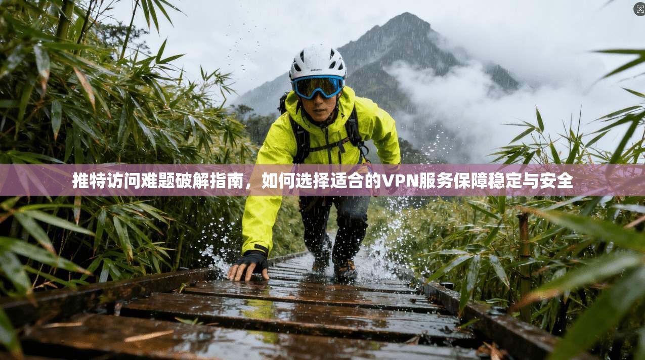 推特访问难题破解指南，如何选择适合的VPN服务保障稳定与安全