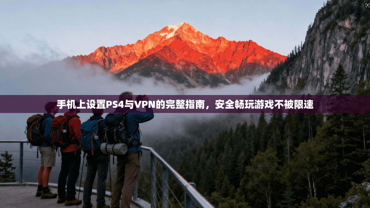 手机上设置PS4与VPN的完整指南,安全畅玩游戏不被限速
