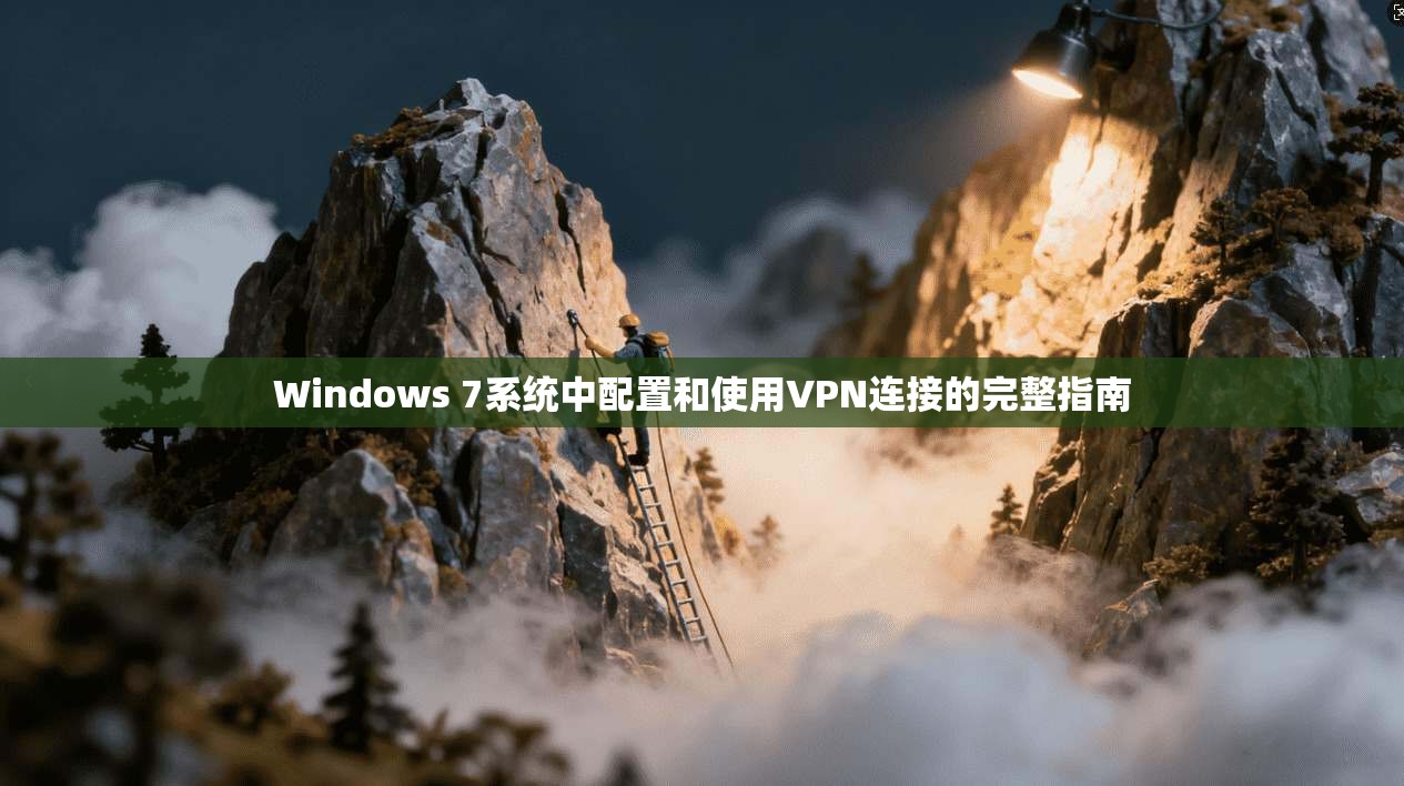 Windows 7系统中配置和使用VPN连接的完整指南