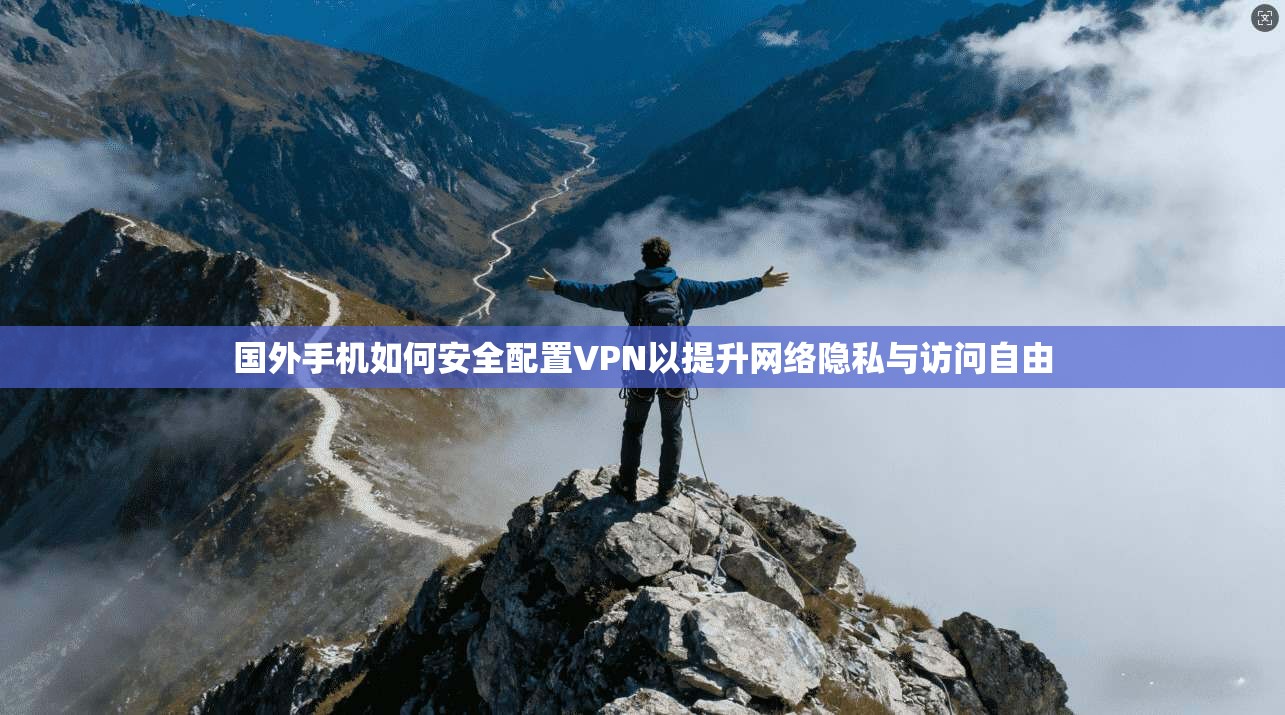 国外手机如何安全配置VPN以提升网络隐私与访问自由