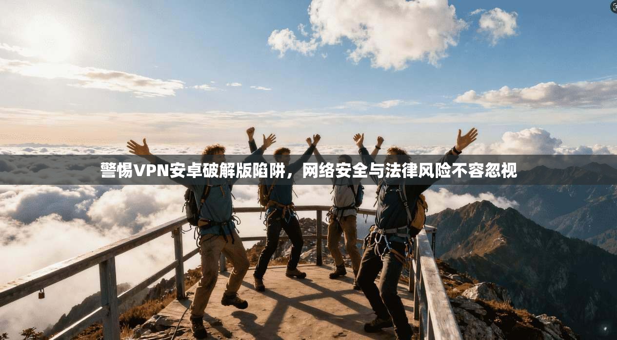 警惕VPN安卓破解版陷阱，网络安全与法律风险不容忽视