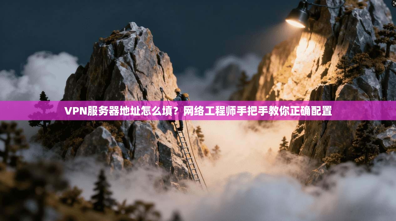 VPN服务器地址怎么填？网络工程师手把手教你正确配置