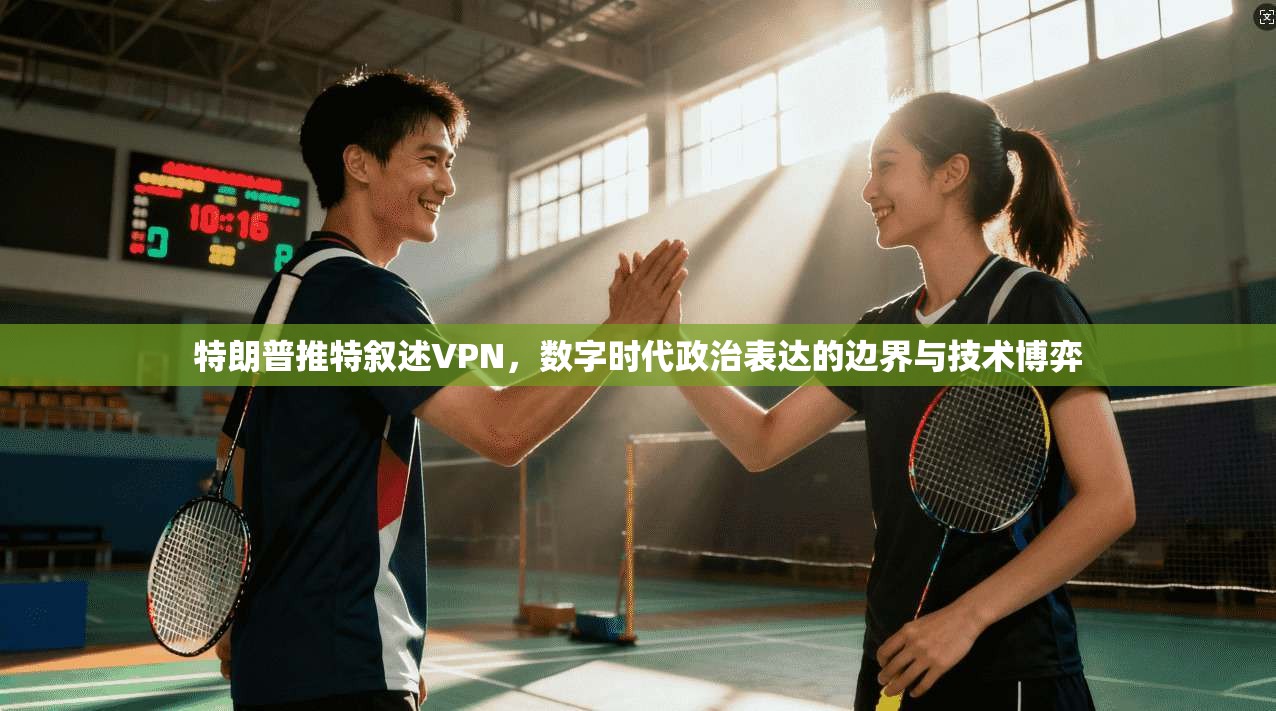 特朗普推特叙述VPN,数字时代政治表达的边界与技术博弈