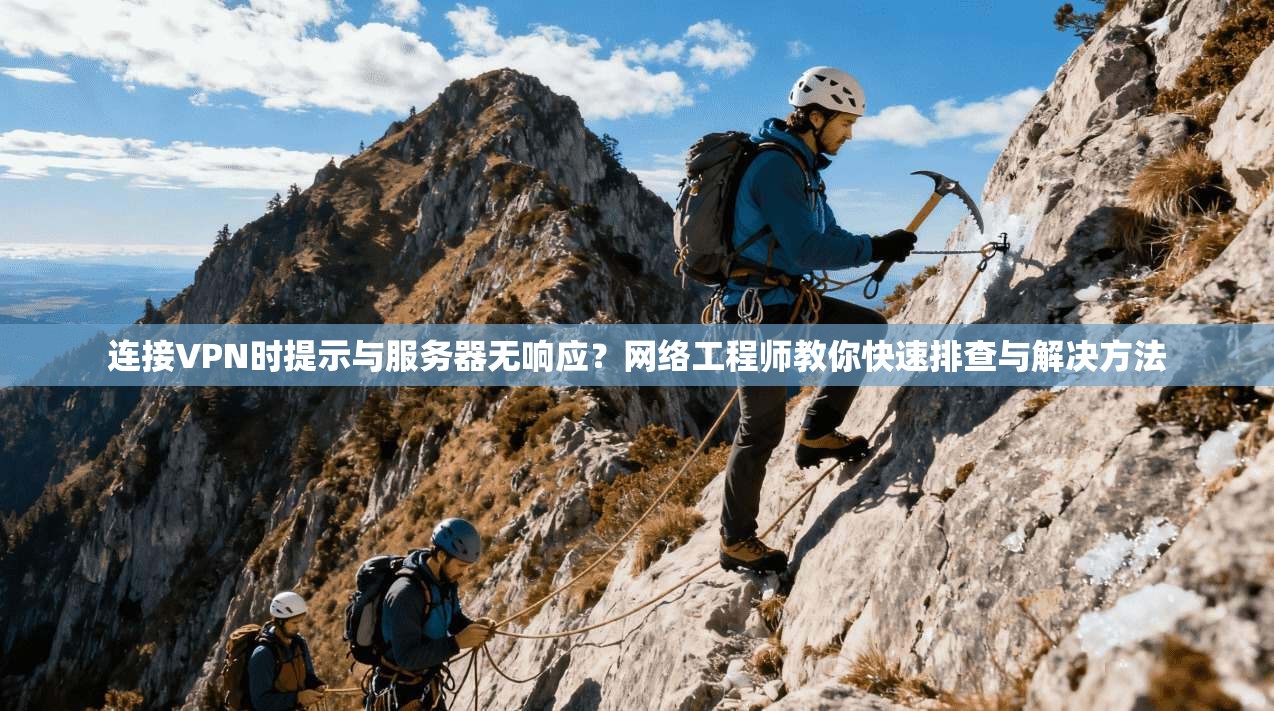 连接VPN时提示与服务器无响应？网络工程师教你快速排查与解决方法
