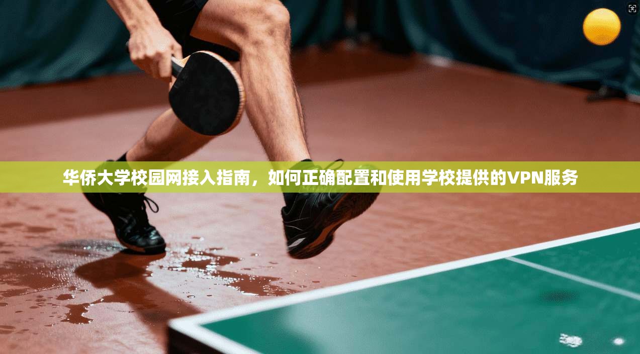 华侨大学校园网接入指南，如何正确配置和使用学校提供的VPN服务