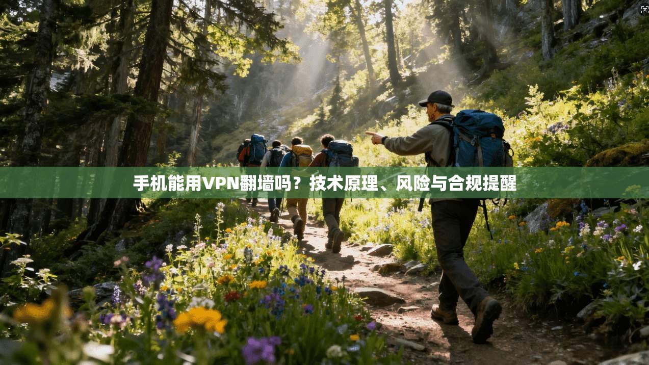 手机能用VPN翻墙吗?技术原理、风险与合规提醒