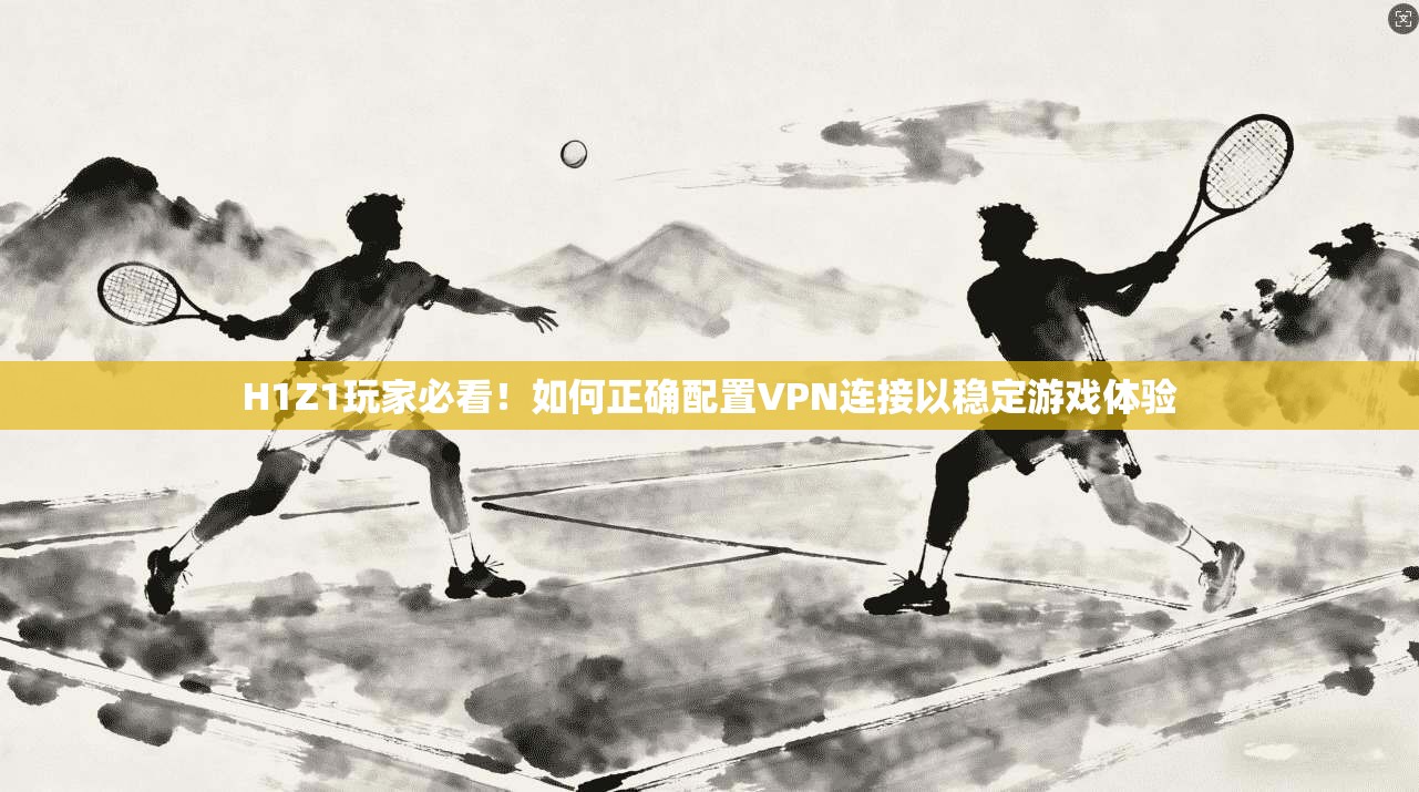 H1Z1玩家必看！如何正确配置VPN连接以稳定游戏体验