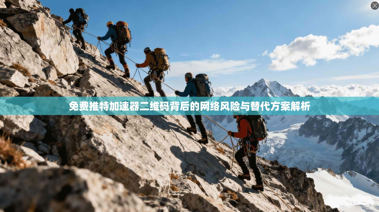免费推特加速器二维码背后的网络风险与替代方案解析