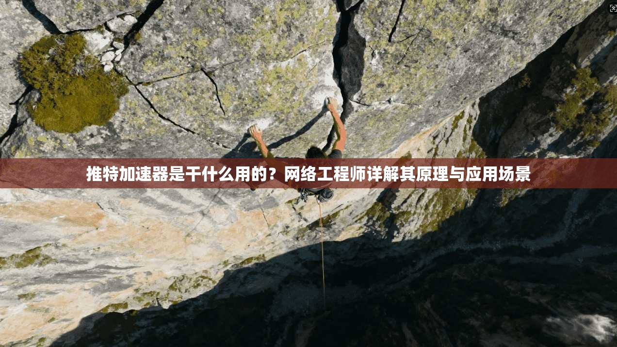 推特加速器是干什么用的?网络工程师详解其原理与应用场景