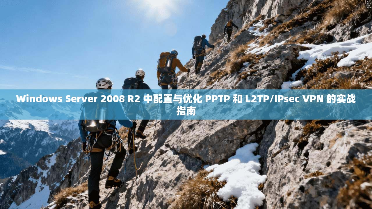 Windows Server 2008 R2 中配置与优化 PPTP 和 L2TP/IPsec VPN 的实战指南