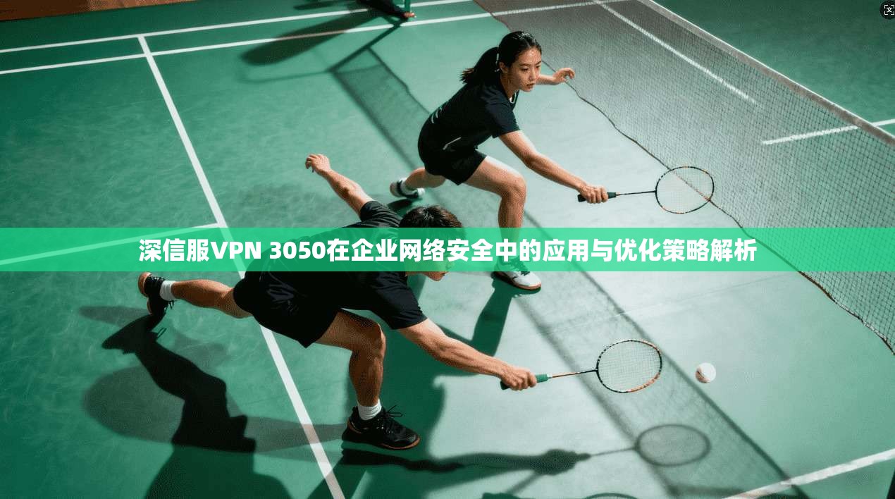 深信服VPN 3050在企业网络安全中的应用与优化策略解析