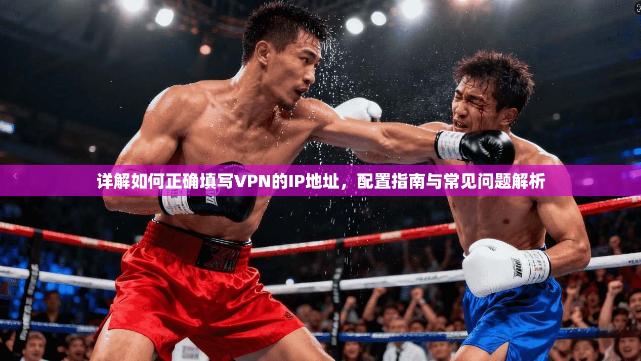 详解如何正确填写VPN的IP地址,配置指南与常见问题解析