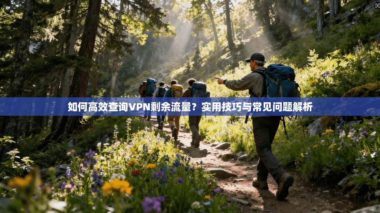 如何高效查询VPN剩余流量?实用技巧与常见问题解析